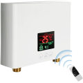 Werkspreiswand montiert Elektrische Instant -Duschhitzer Wasserkonstante Temperatur Heißwarmwasserbereiter mit Fernbedienung